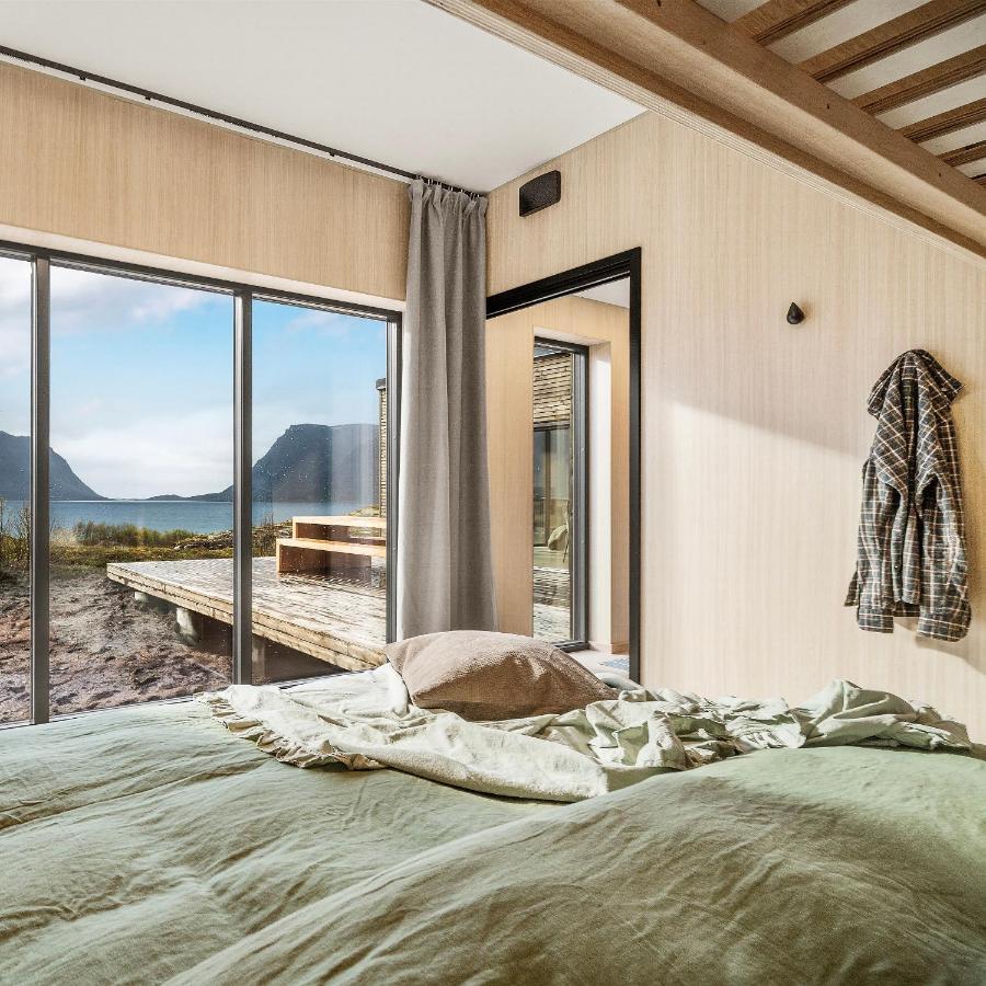 Kleppstad New! Luxury Cabin In Beautiful Lofoten מראה חיצוני תמונה